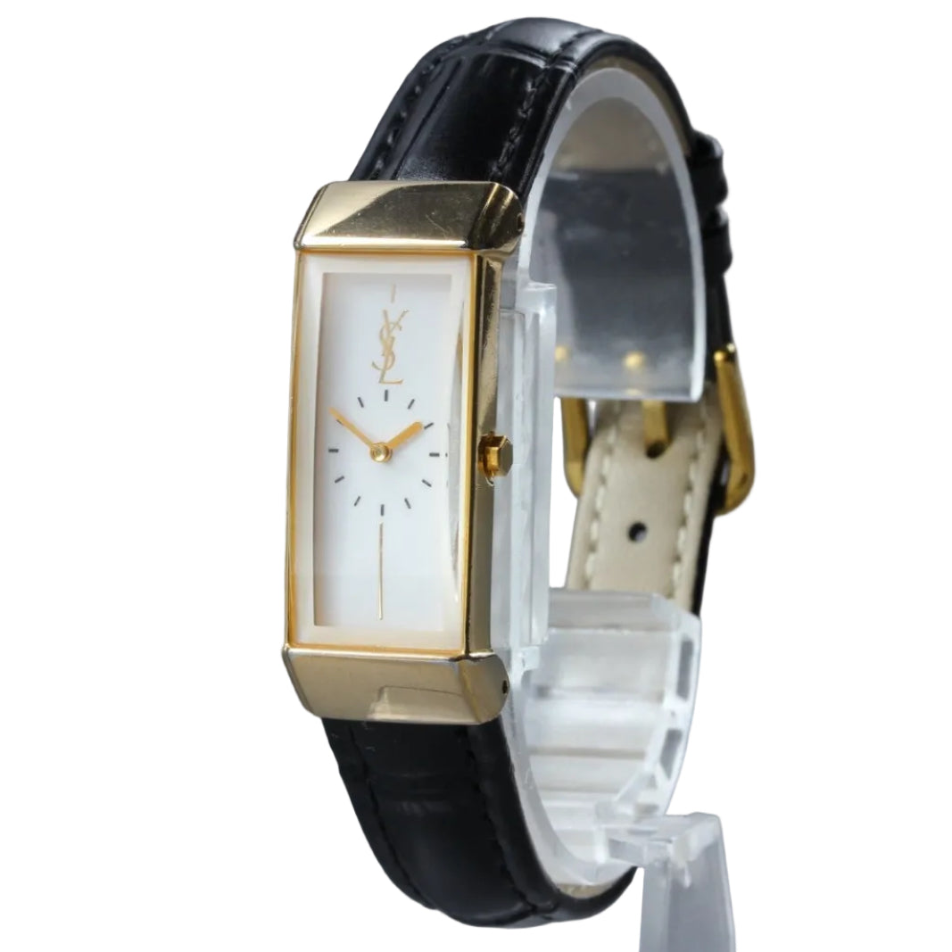 Yves Saint Laurent 5421-H05551Y Watch - White, Stainless Steel