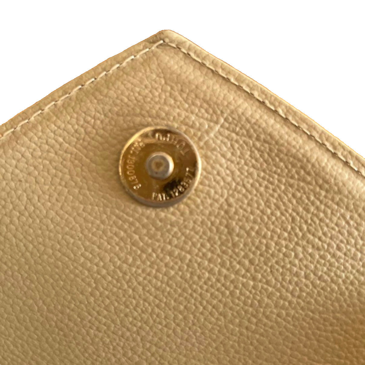Saint Laurent Vintage Top Hand Bag - Beige, Leather 