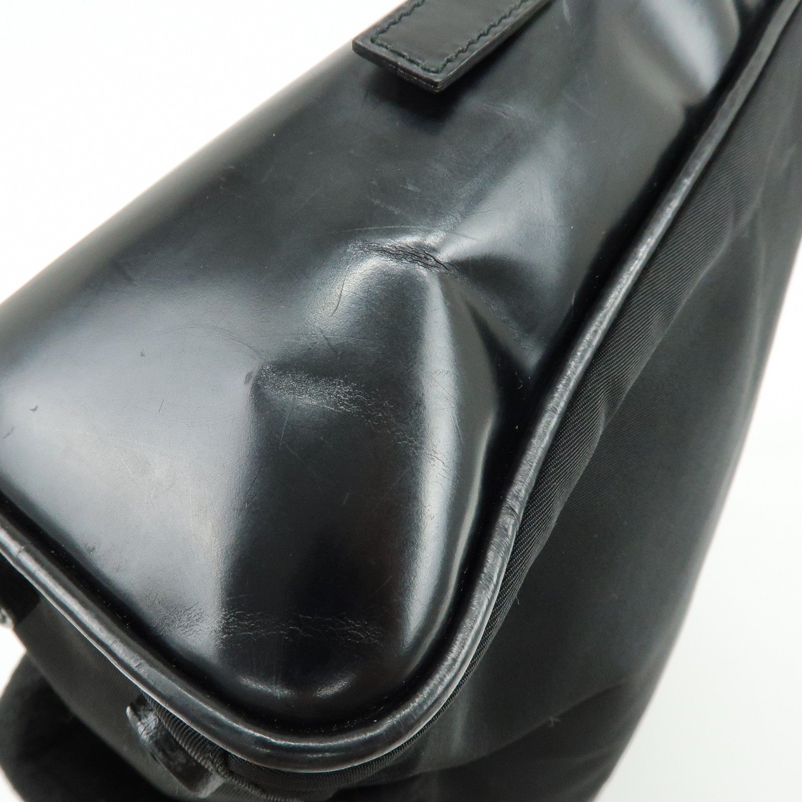 Prada Shoulder Bag - Black, Nylon and Leather