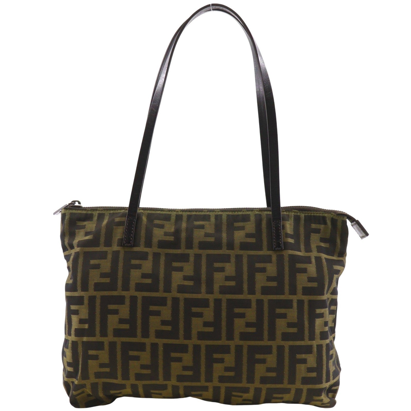 Fendi Zucca Tote Bag - Brown, Nylon Canvas
