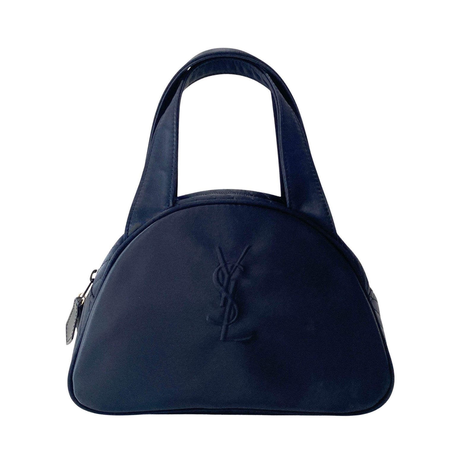 Saint Laurent YSL Hand Bag - Black, Neoprene