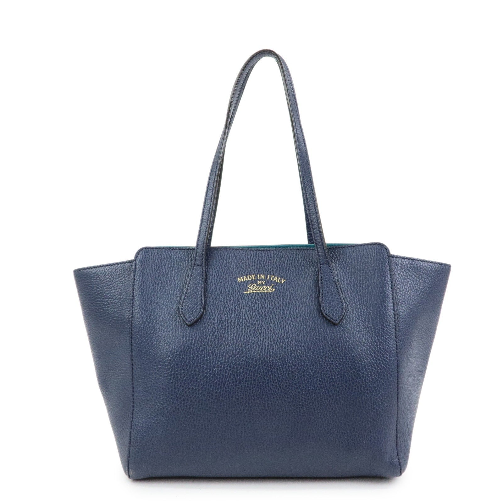 Gucci Tote Bag - Navy, Leather