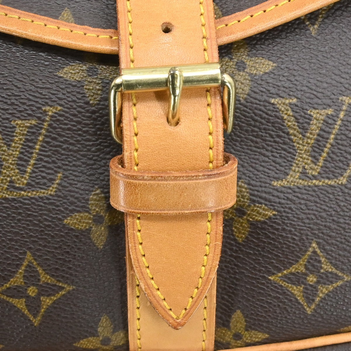 Louis Vuitton Saumur 35 Shoulder Bag - Brown, Monogram Canvas, Leather