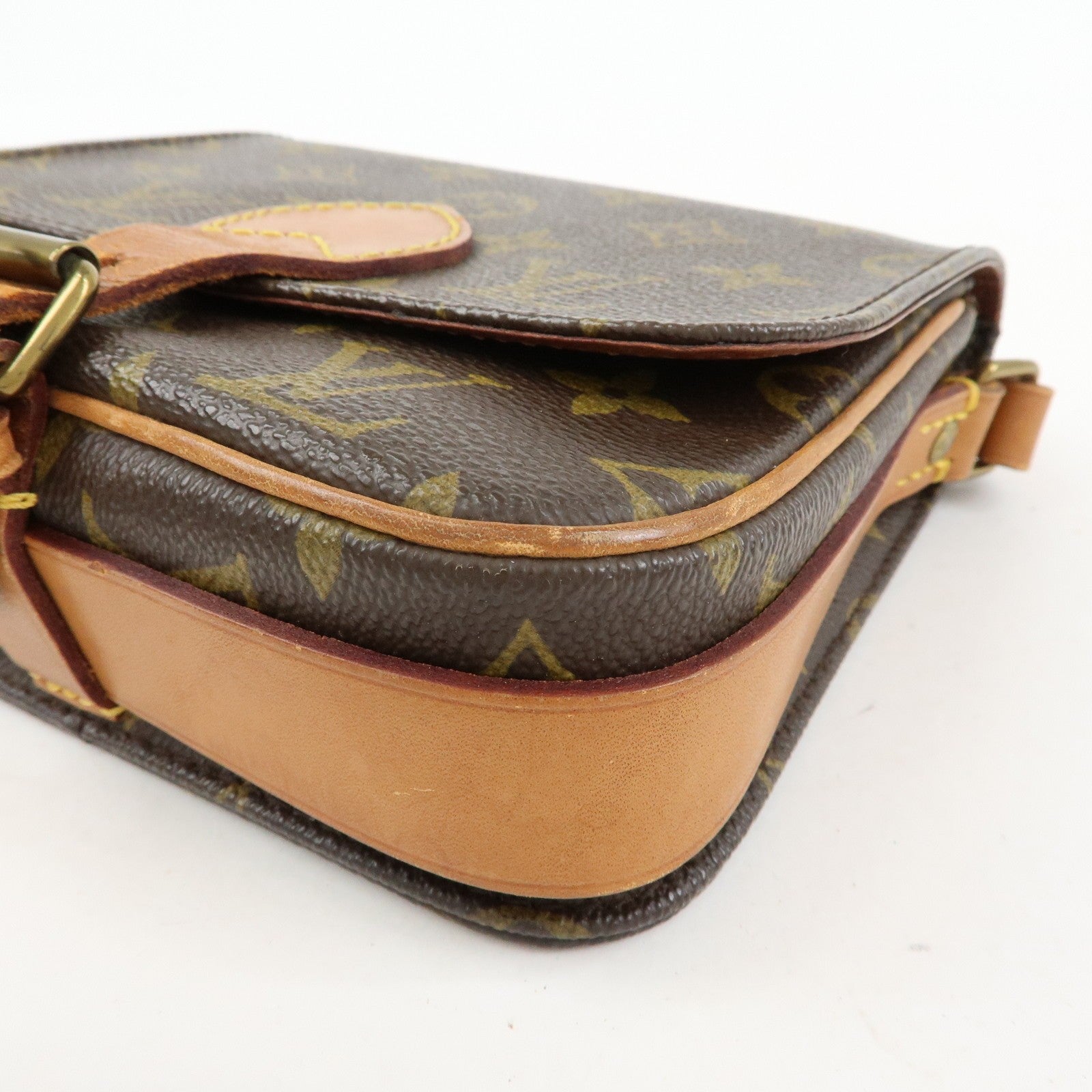Louis Vuitton Monogram Mini Cartouchiere Shoulder Bag