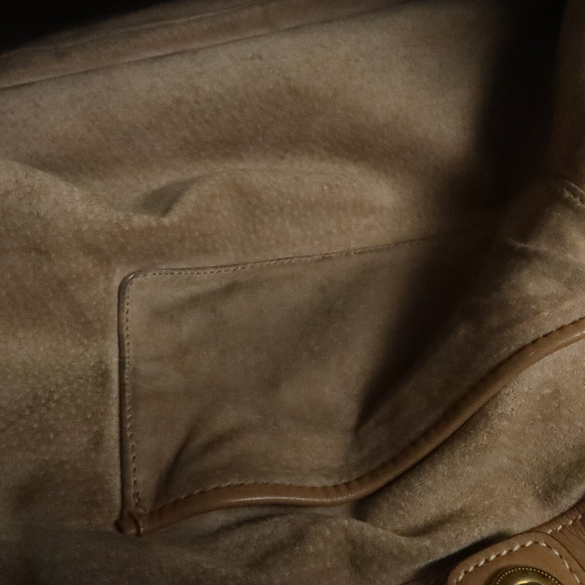 Prada GHW 2 Way Shoulder Bag - Beige, Calfskin Leather