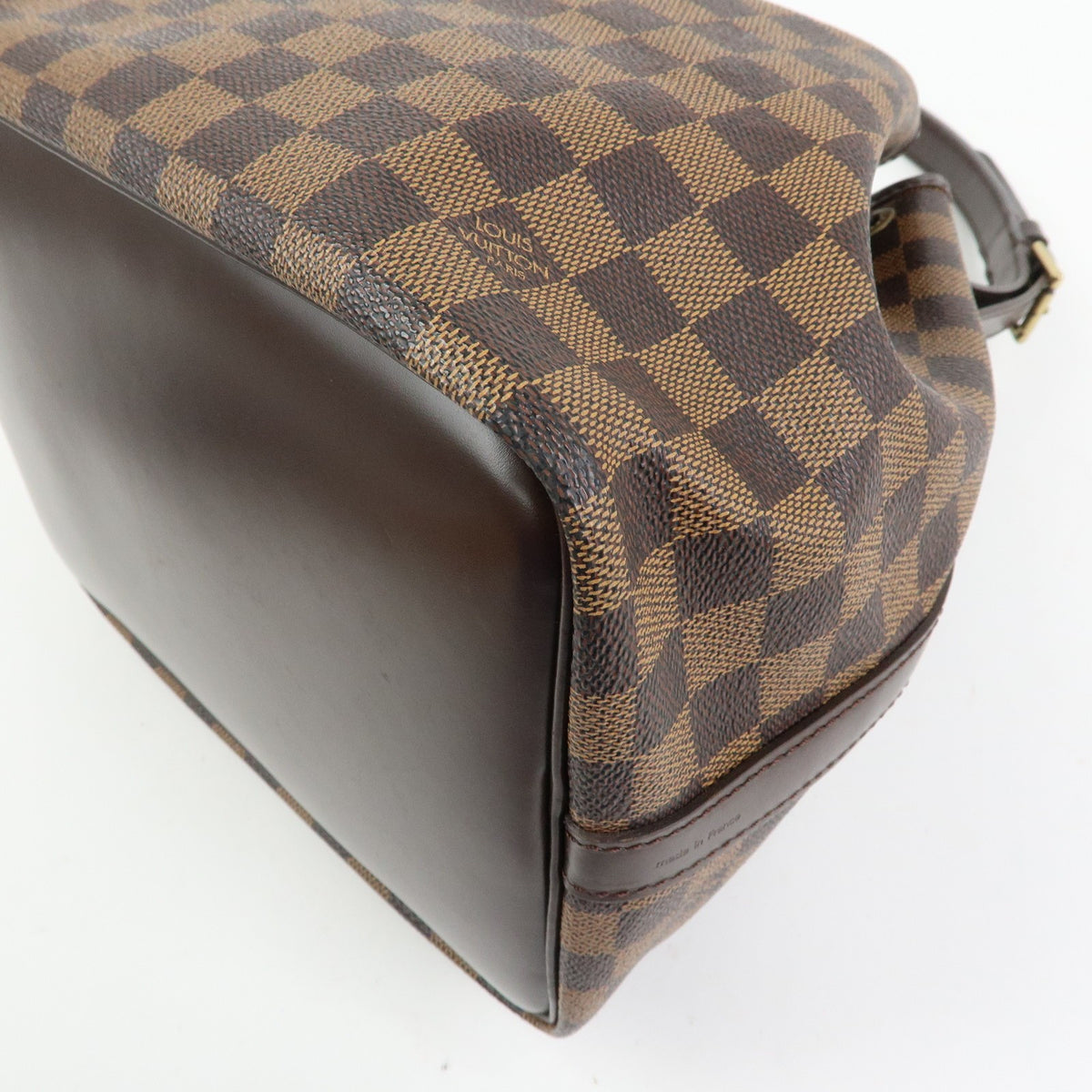 Louis Vuitton Petit Noe Shoulder Bag - Brown, Damier Canvas, Leather