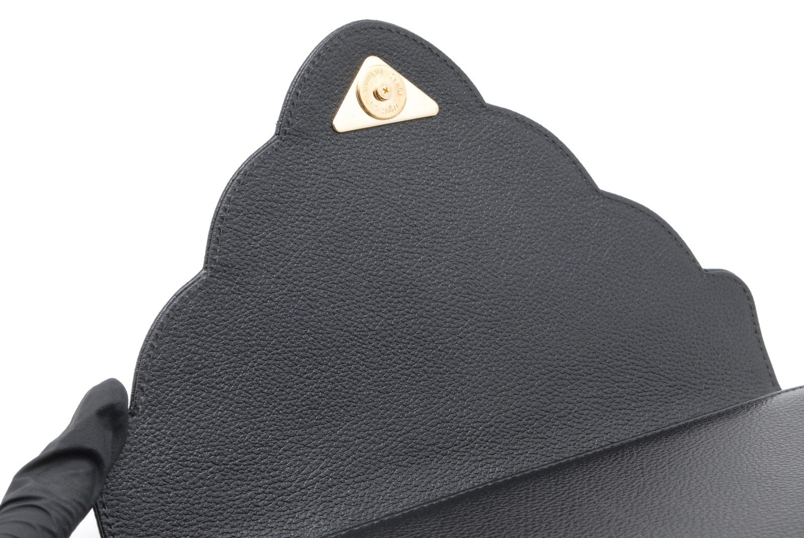 Saint Laurent YSL Clutch Bag - Black, Leather