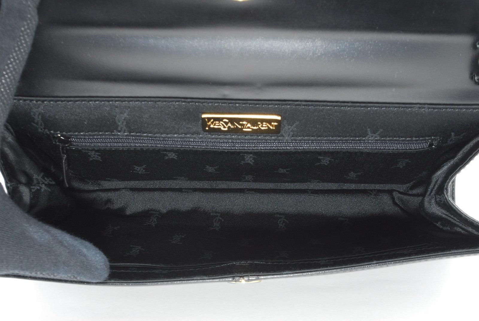 Saint Laurent Yves Shoulder Bag - Black, Leather