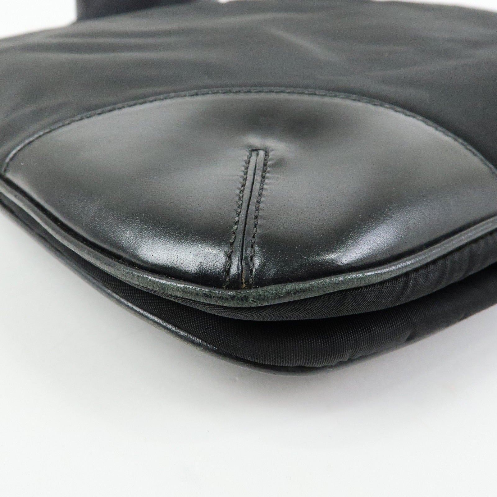 Prada Shoulder Bag - Black, Nylon and Leather