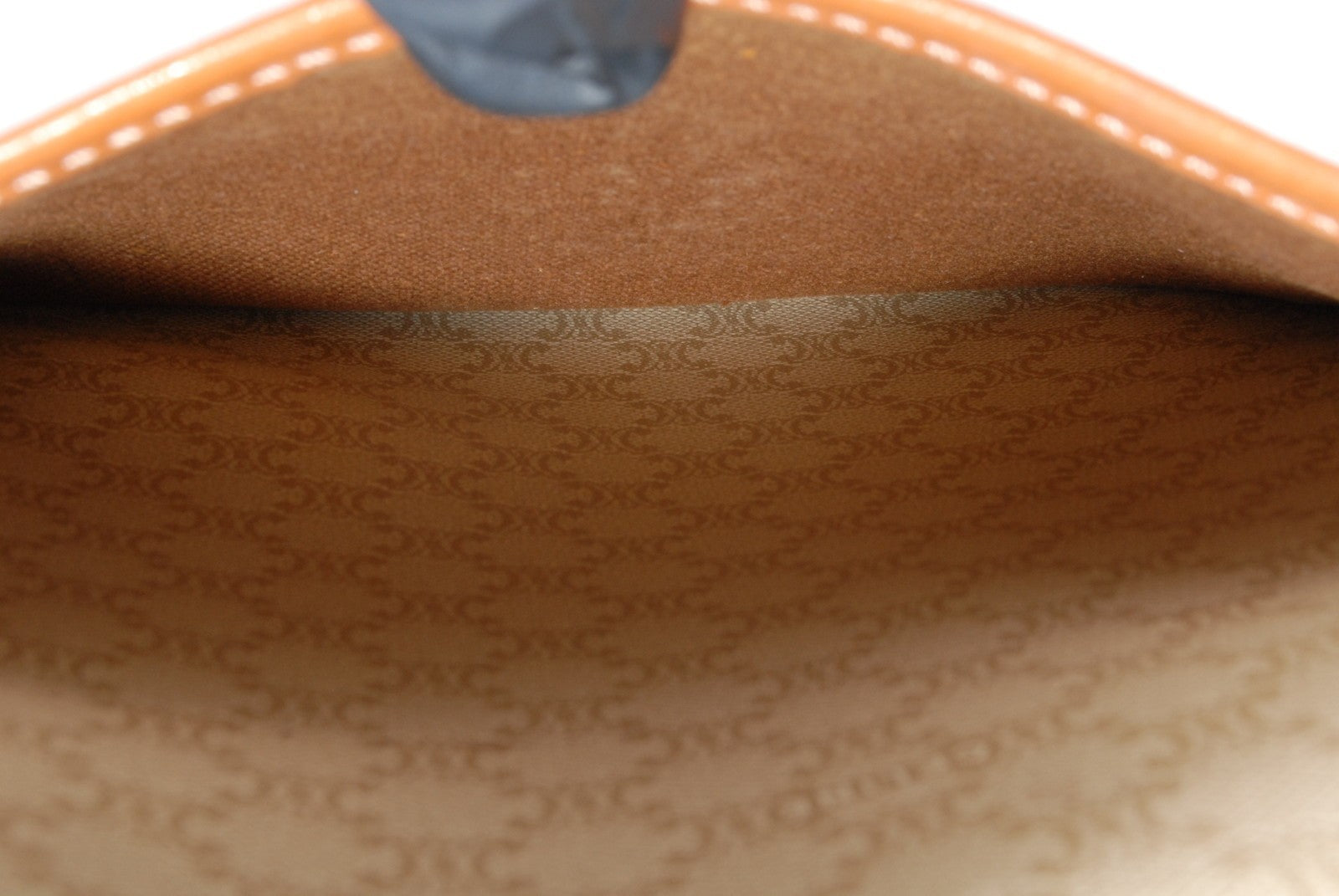 Celine Macadam Shoulder Bag - Beige, Leather