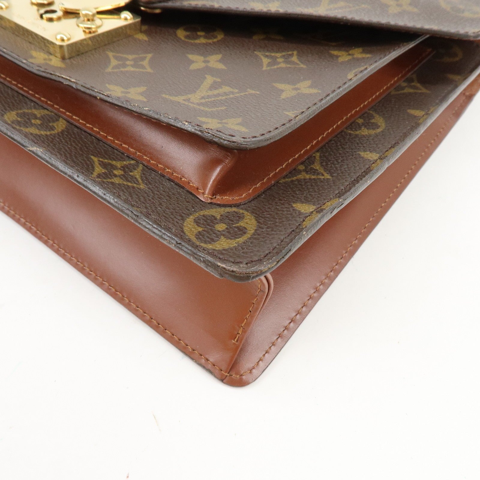 Louis Vuitton Monogram Monceau 28 2Way Bag - Brown, Canvas and Leather