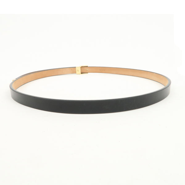 Louis Vuitton Ceinture Carre Belt - Black, Leather