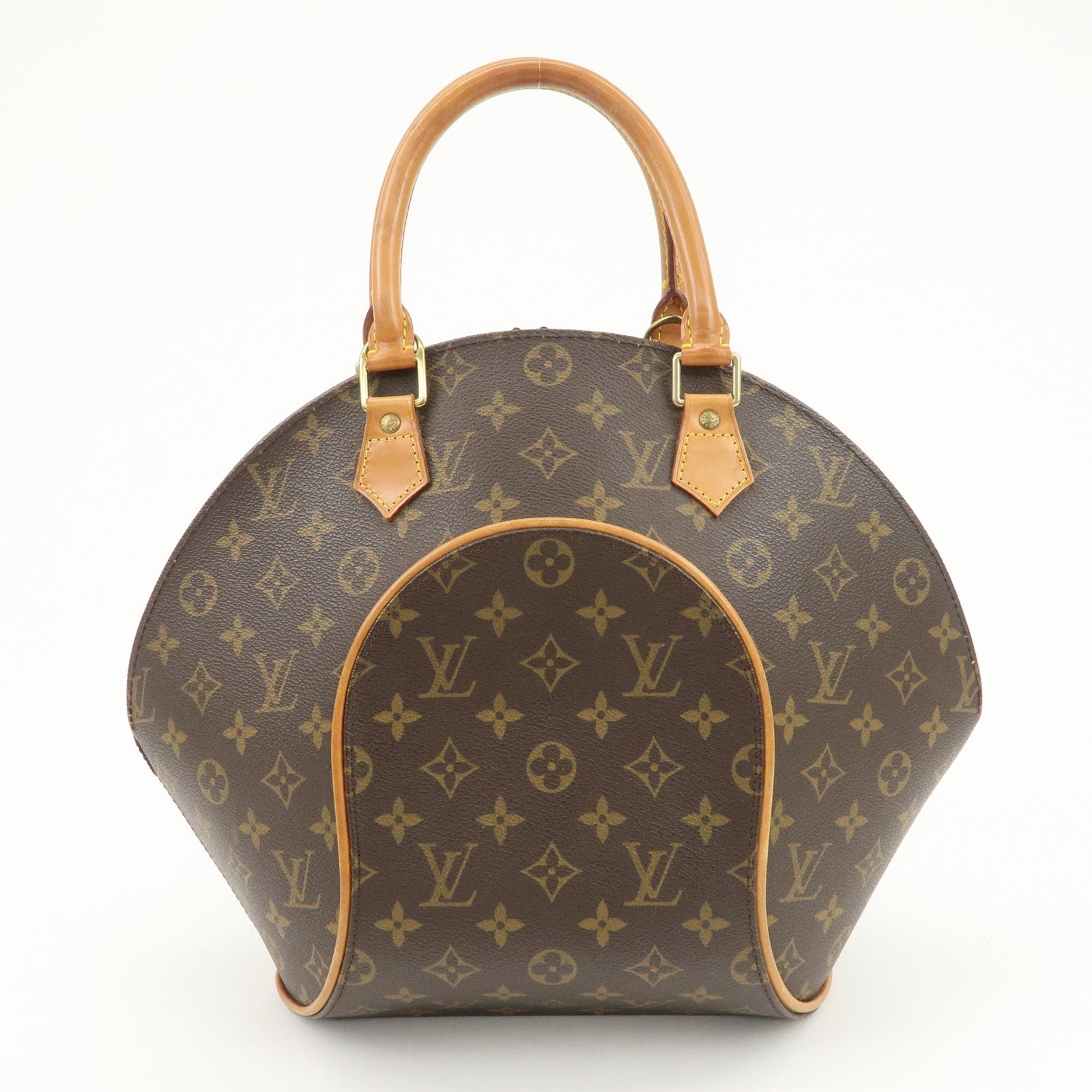 Louis Vuitton Monogram Ellipse MM Handbag - Brown, Monogram Canvas