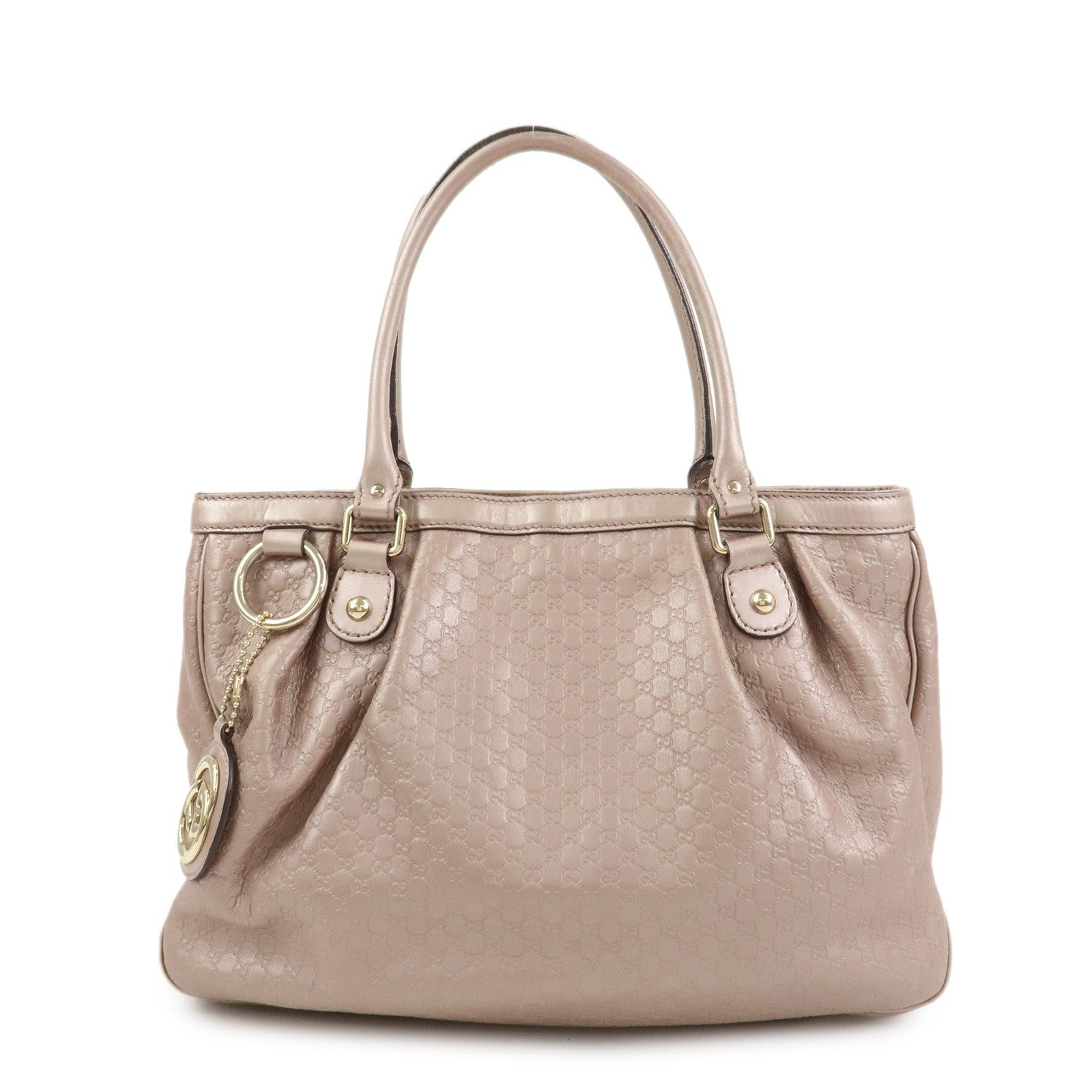 Gucci Shoulder Bag - Metallic Pink, Leather