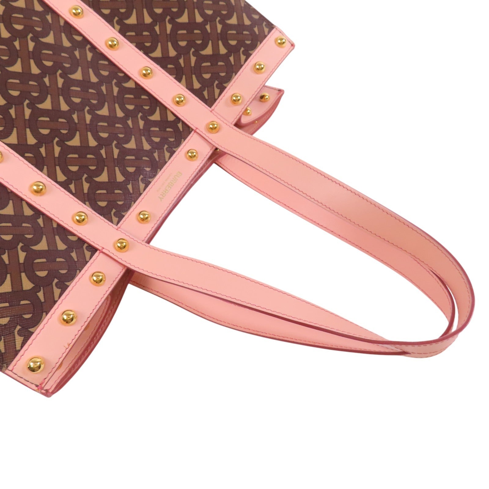 Burberry Tote Bag - Brown, Coated Canvas
