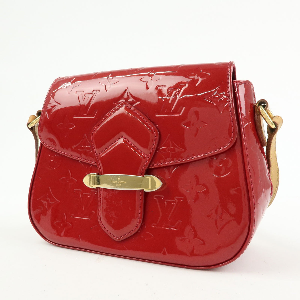 Louis Vuitton Shoulder Bag - Red, Vernis Leather