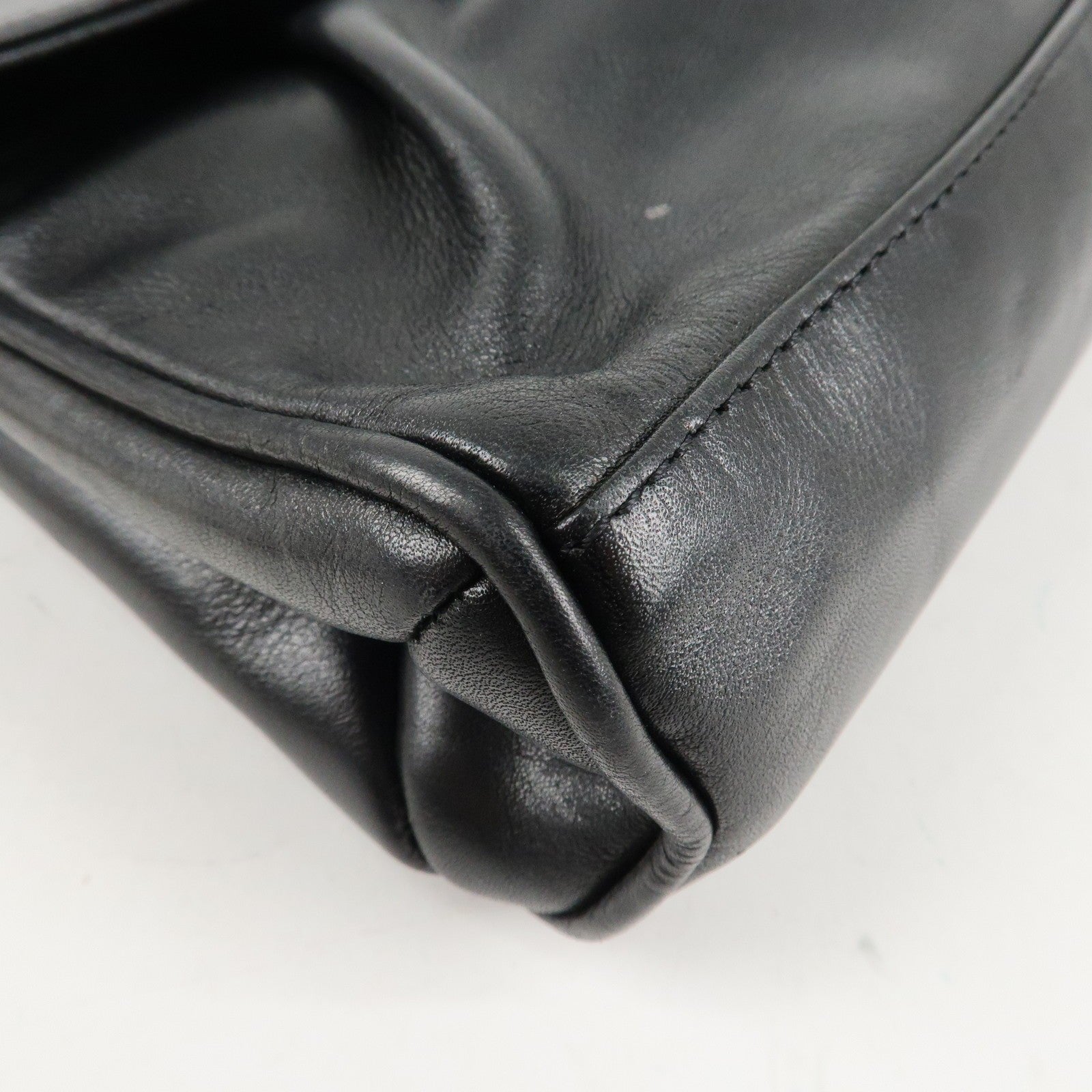 Fendi Hand Bag - Black, Leather