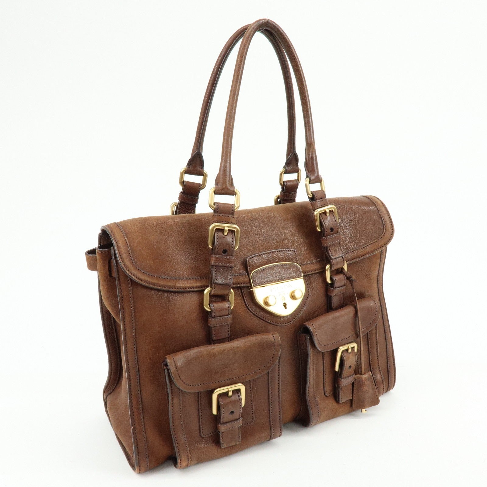 Prada Shoulder Bag - Brown, Leather