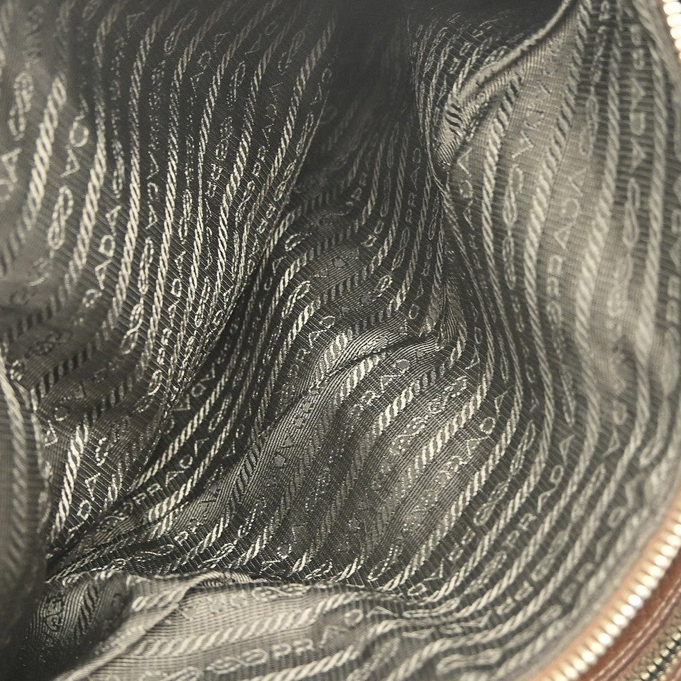 Prada Tote Handbag - Brown, Leather