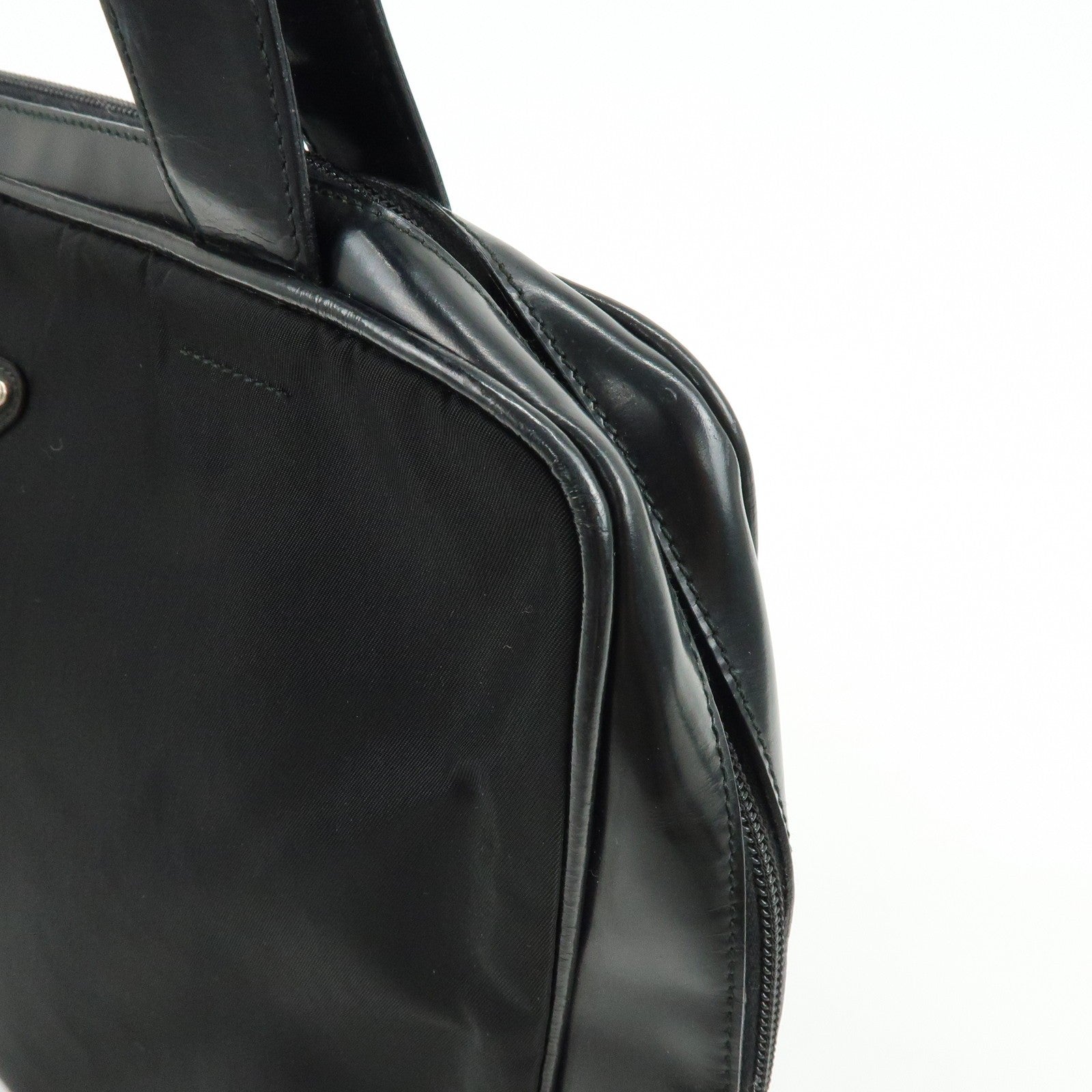 Prada Shoulder Bag - Black, Nylon and Leather