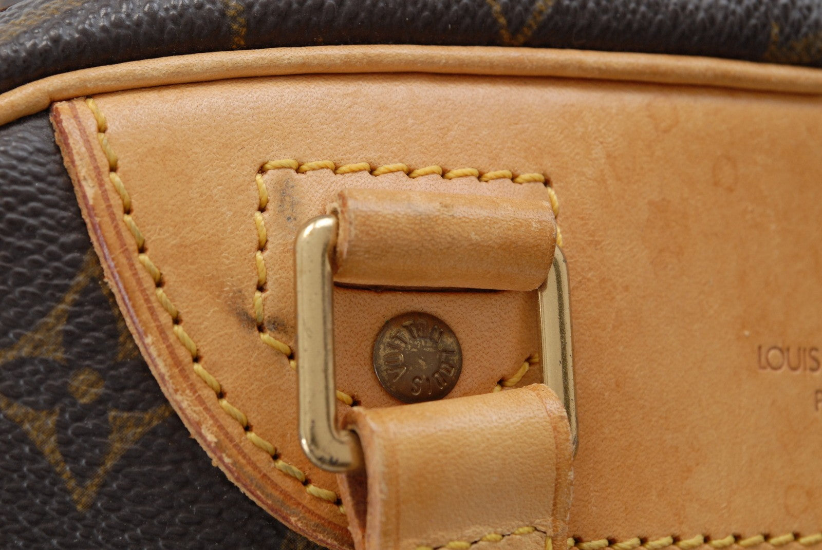 Louis Vuitton Excursion Monogram Hand Bag - Brown, Leather