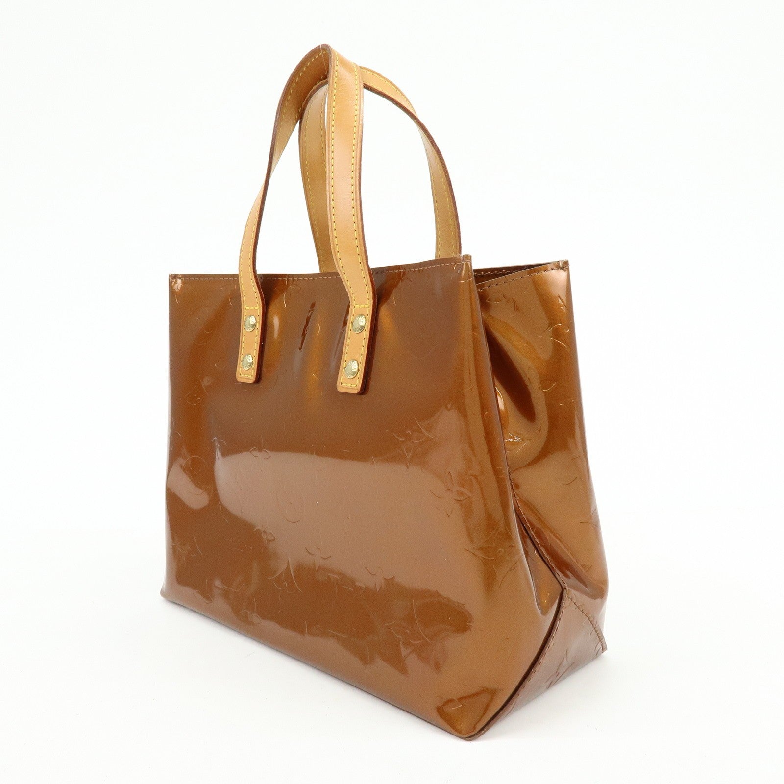 Louis Vuitton Hand Bag - Bronze, Vernis Leather