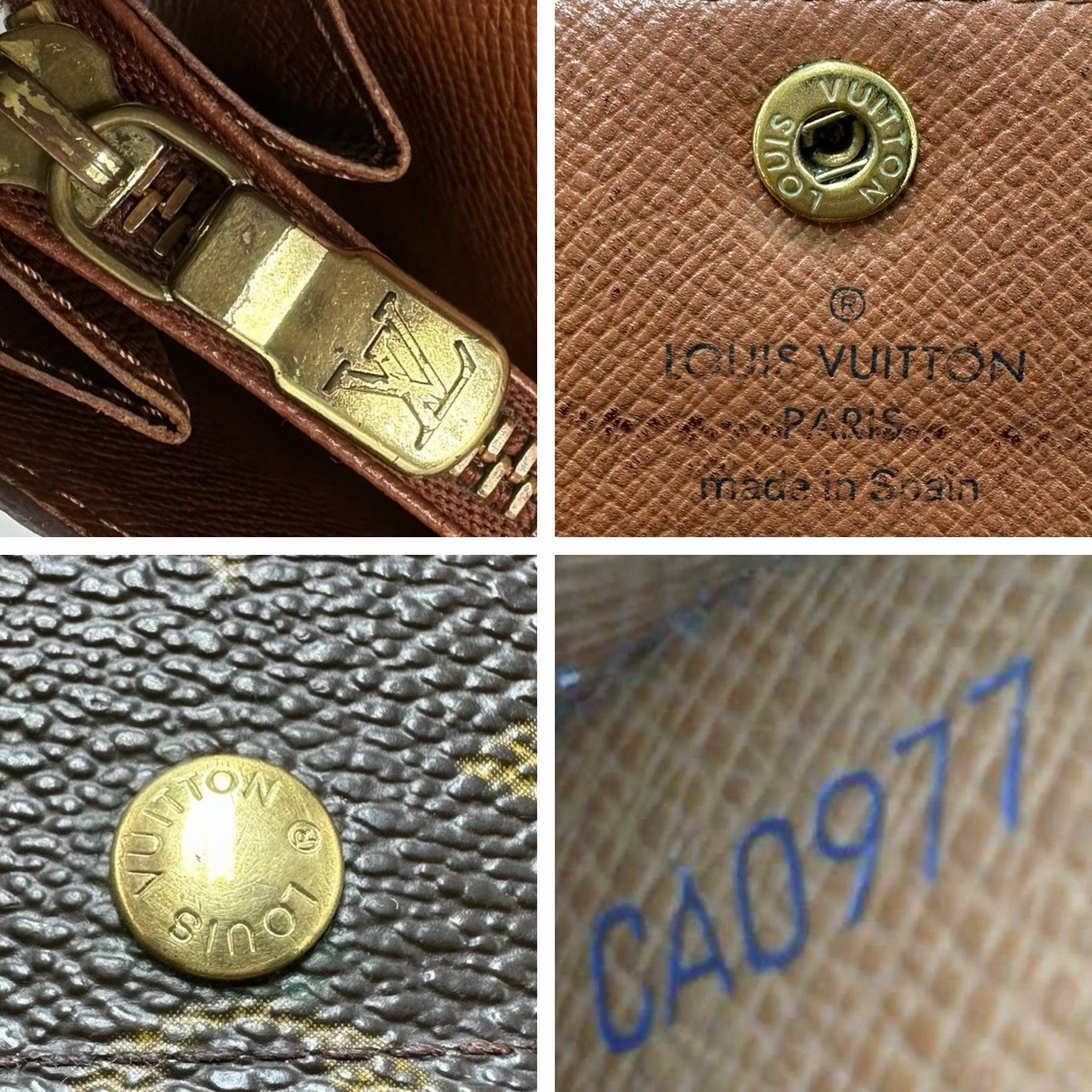 Louis Vuitton Portefeuille Sarah Long Wallet - Brown, Leather