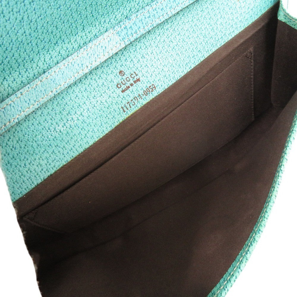 Gucci Shoulder Bag - Blue/Beige, GG Canvas 