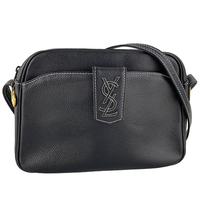 Saint Laurent Shoulder Bag - Black, Leather