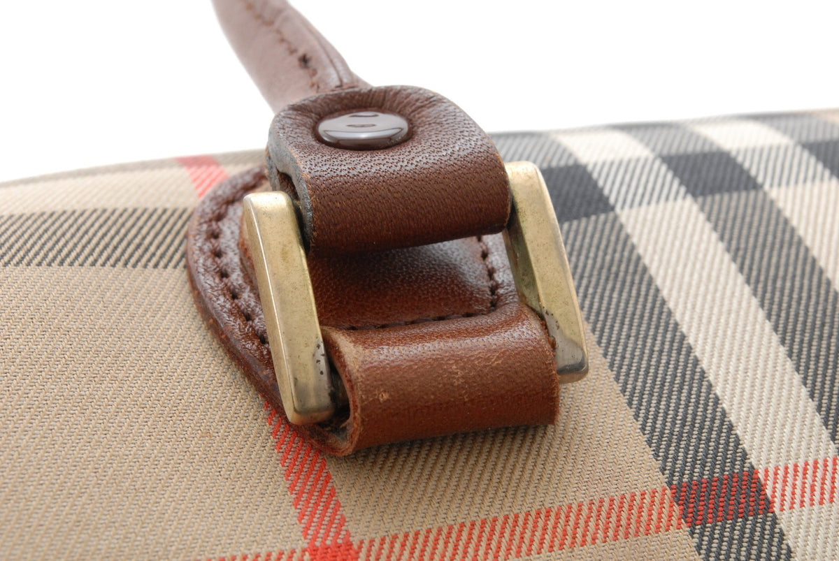 Burberry Nova Shoulder Bag - Brown, Canvas