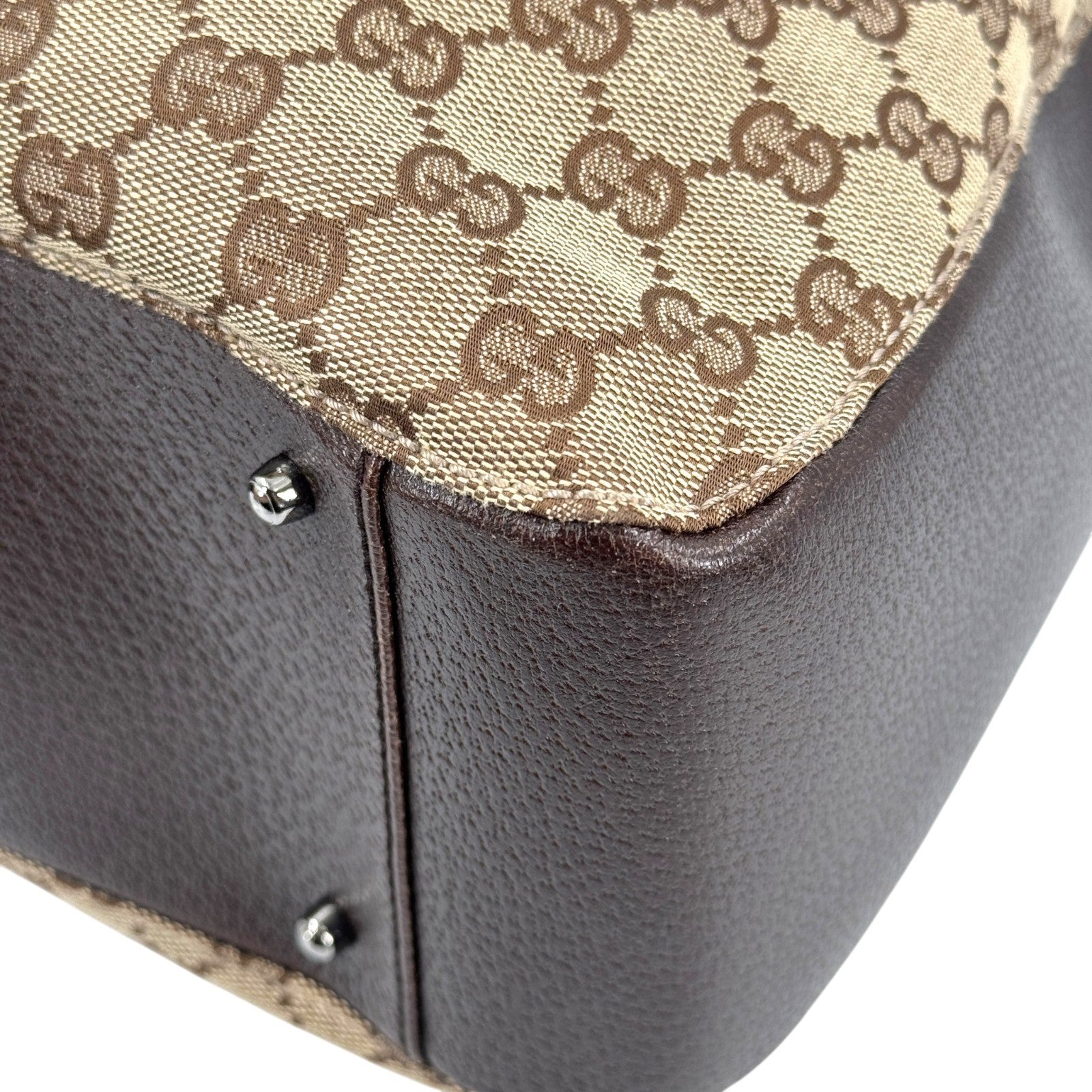 Gucci Abbey Tote Bag - Beige, Canvas and Leather