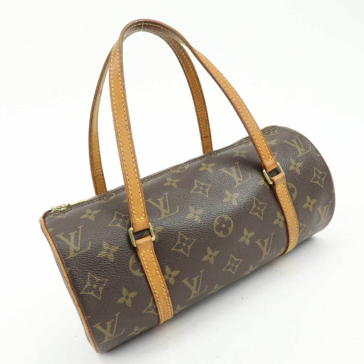 Louis Vuitton Monogram Papillon 26 Hand Bag - Brown, Monogram Canvas