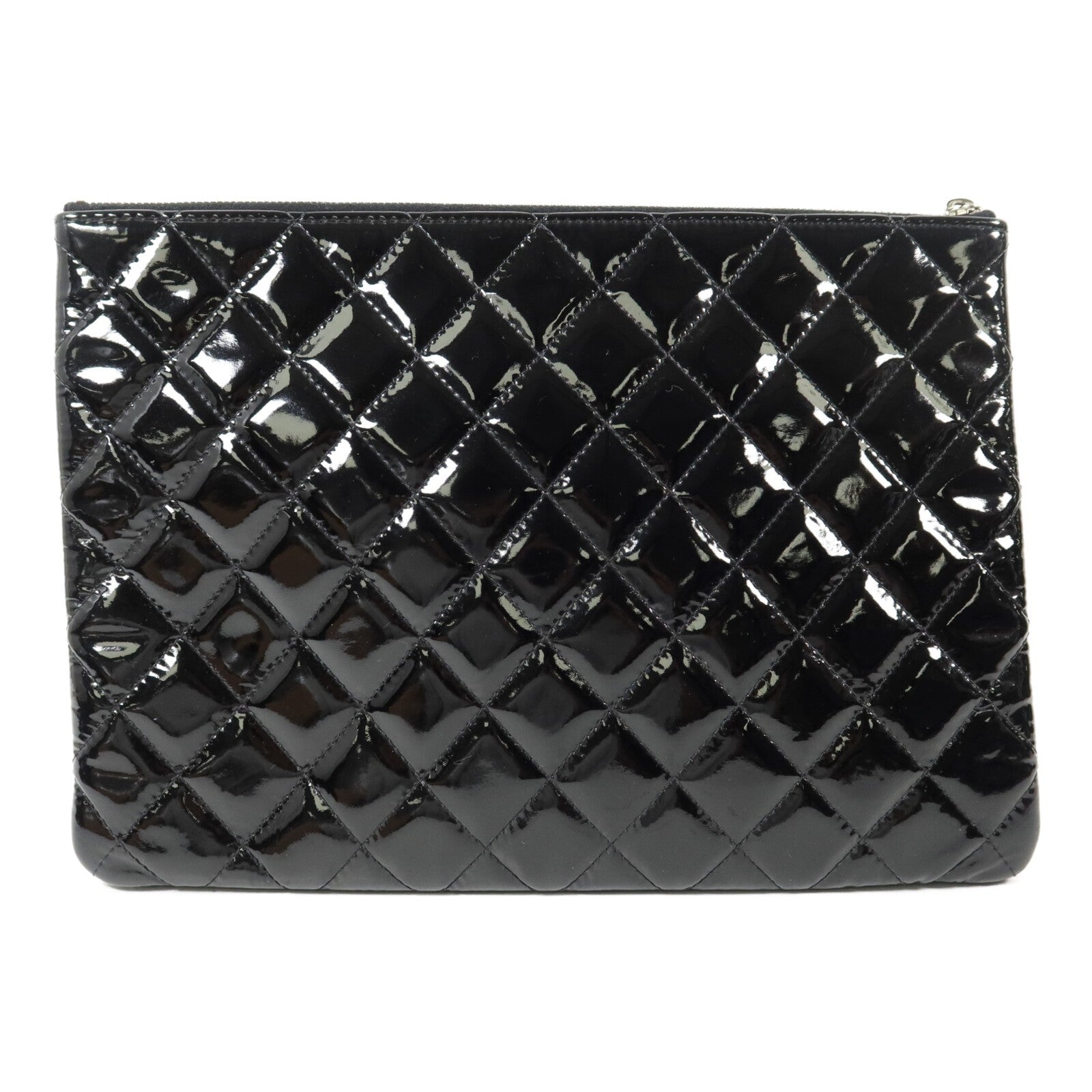 CHANEL CC SHW Clutch Second Bag - Black, Calfskin