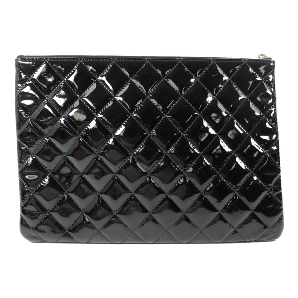 CHANEL CC SHW Clutch Second Bag - Black, Calfskin
