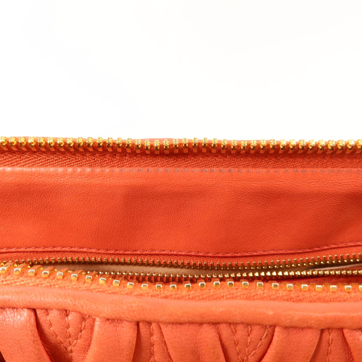 Miu Miu GHW 2 Way Shoulder Bag - Red, Lambskin Leather