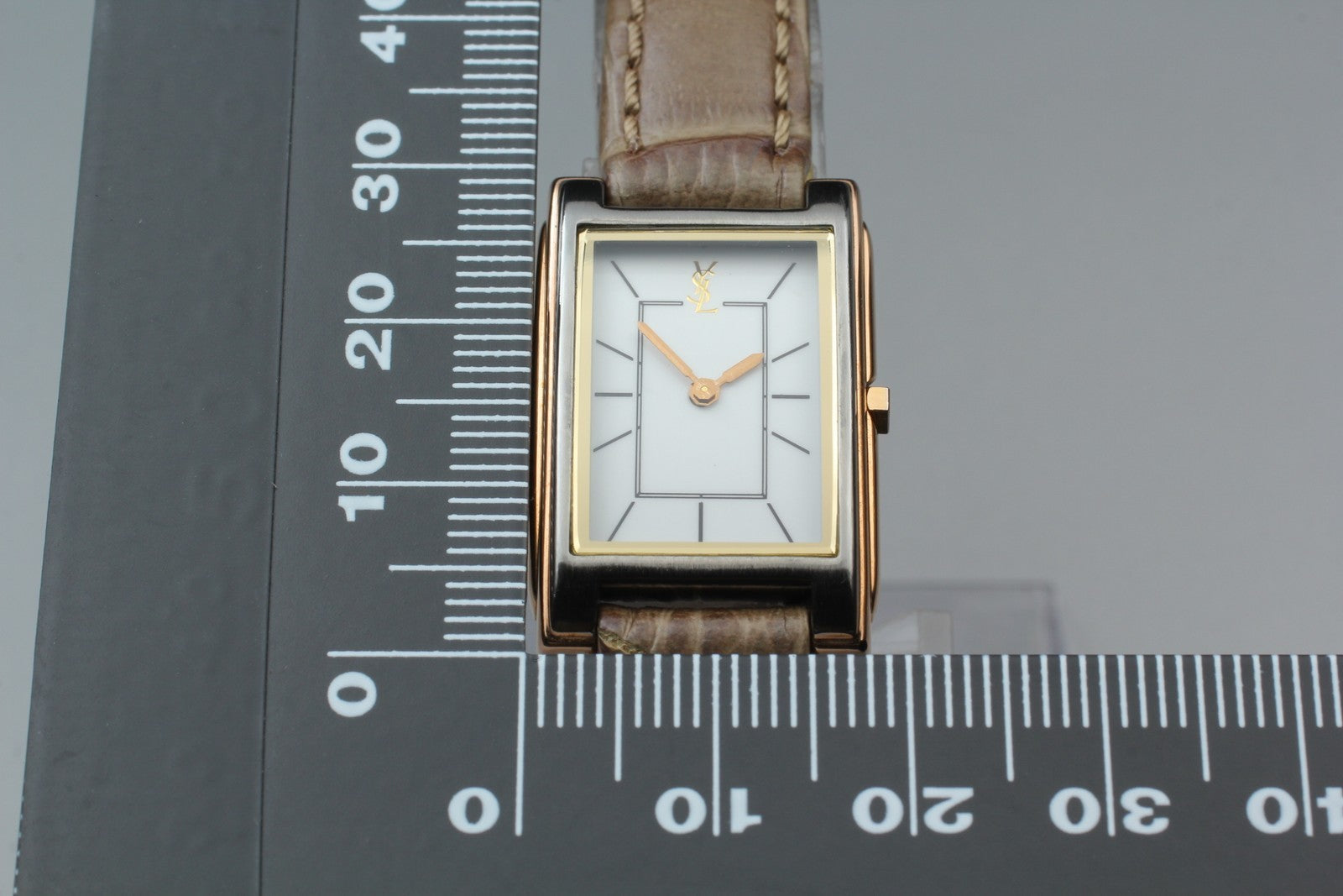 Yves Saint Laurent 2202-229053 Women's Watch - Brown, Leather