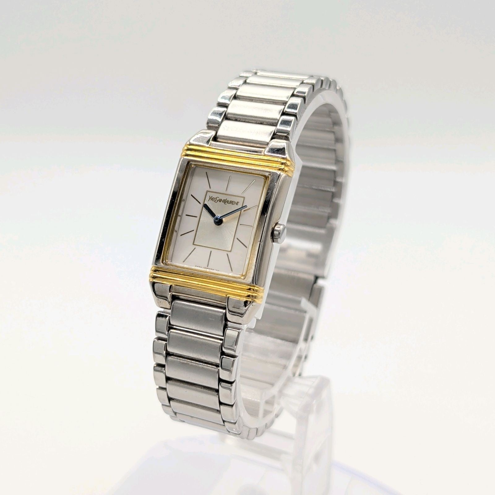 Saint Laurent 5421-H04732 Watch - Silver Gold, Stainless Steel 