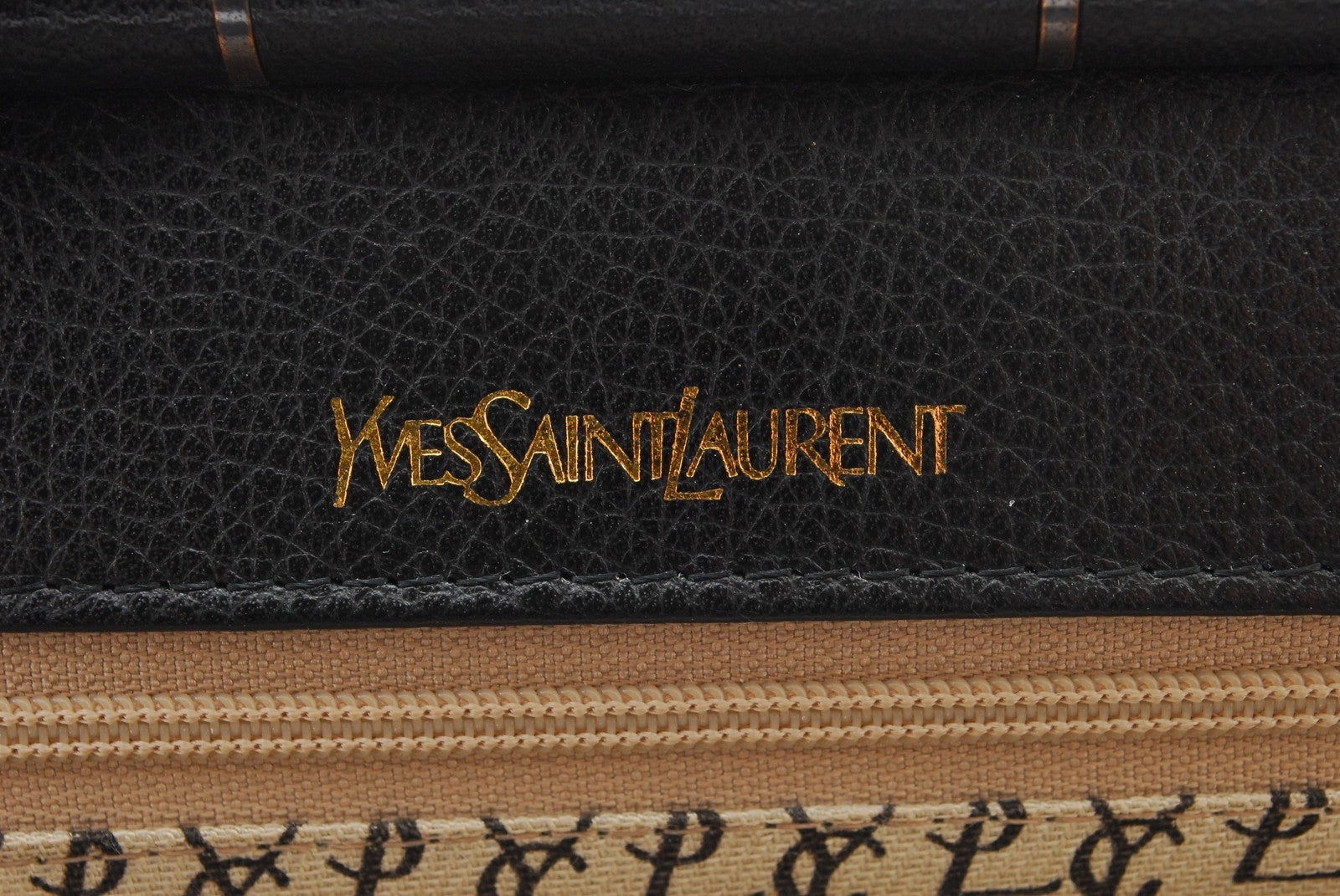 Saint Laurent Yves Saint Laurent Clutch Bag - Black, Leather