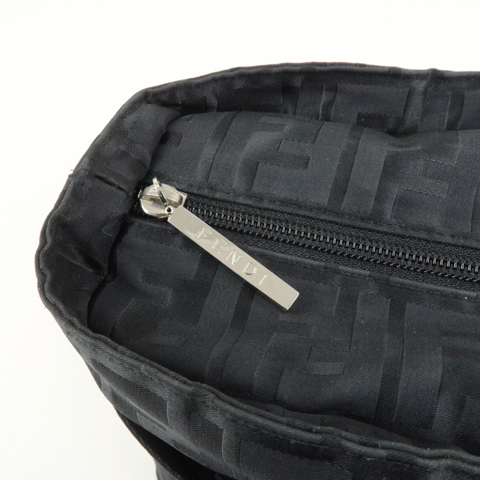 Fendi Shoulder Bag - Black, Nylon and Leather