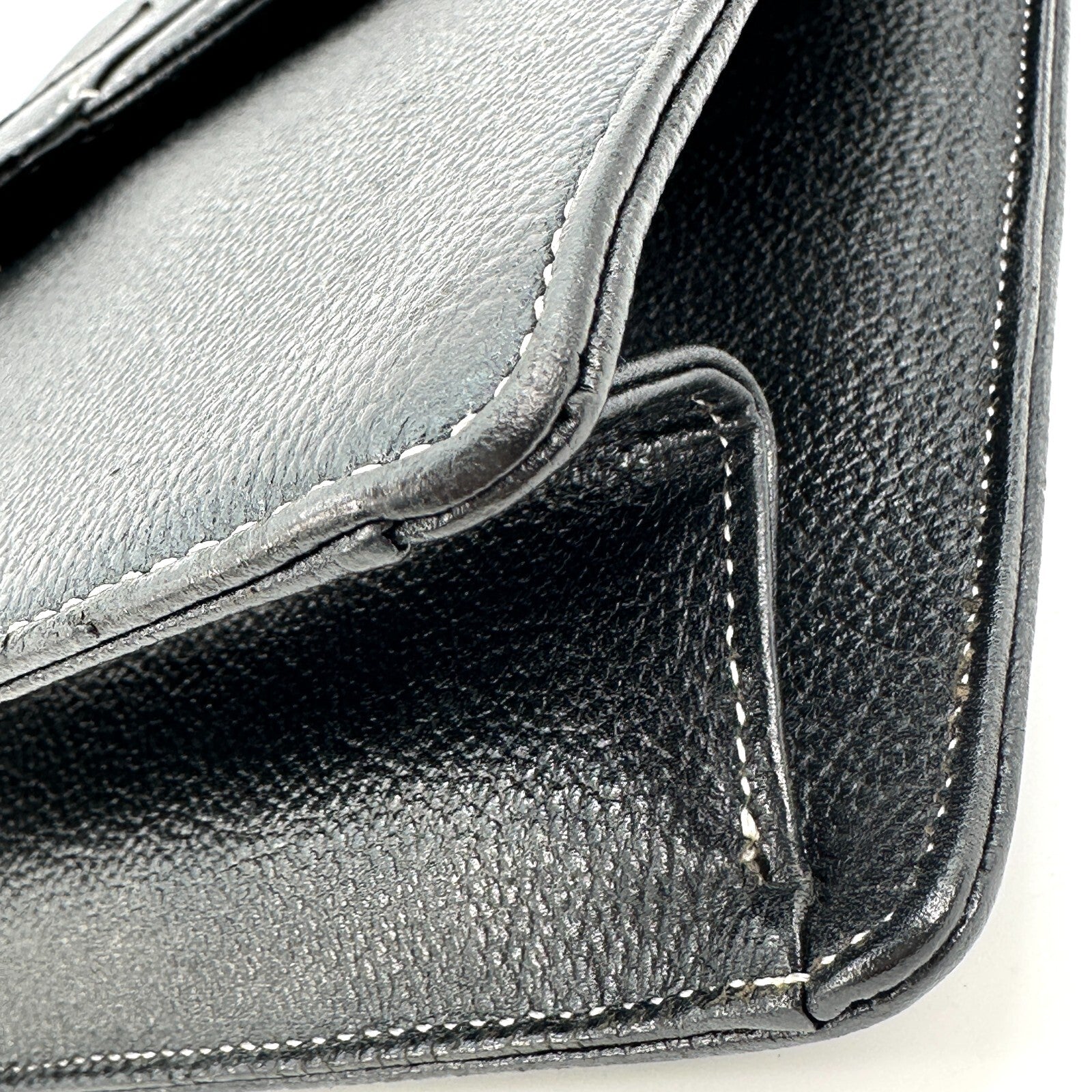 Saint Laurent Yves Shoulder Bag - Black, Leather