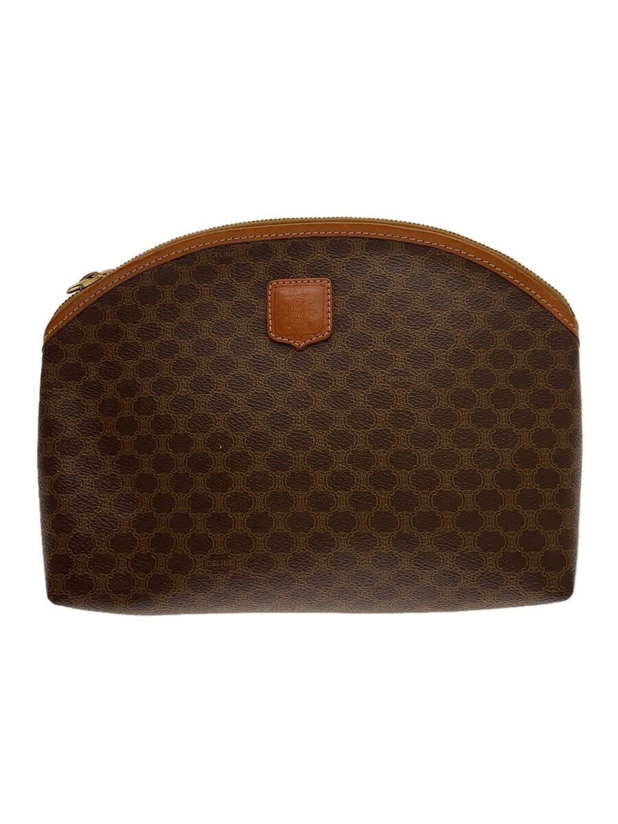 Celine Pouch - Brown, PVC 