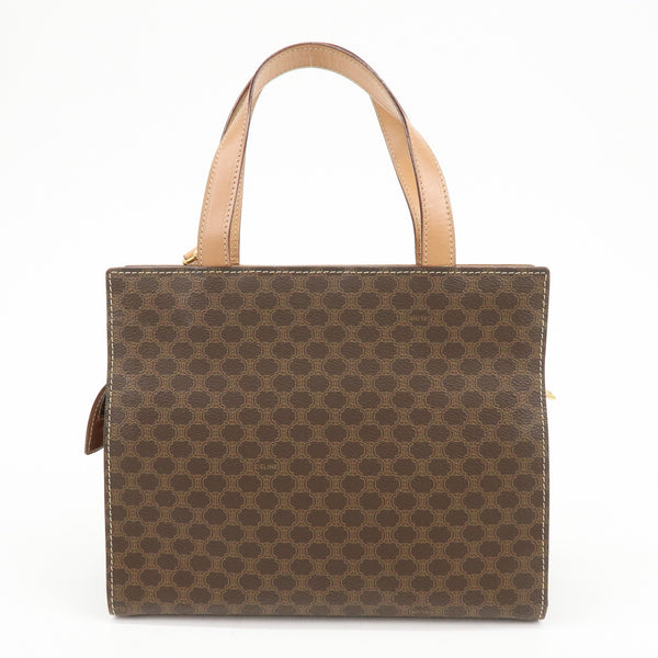 Celine Macadam 2Way Bag - Brown, PVC Leather
