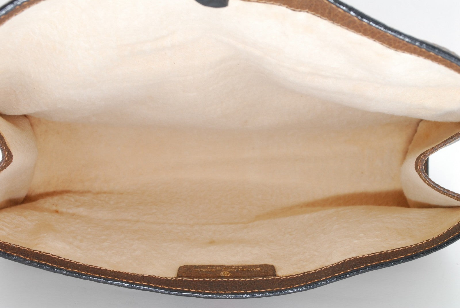 Gucci GG Supreme Web Clutch Bag - Beige, PVC