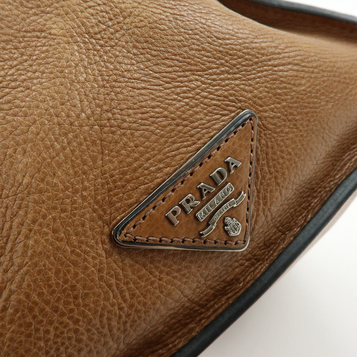 Prada 2Way Bag - Brown, Leather