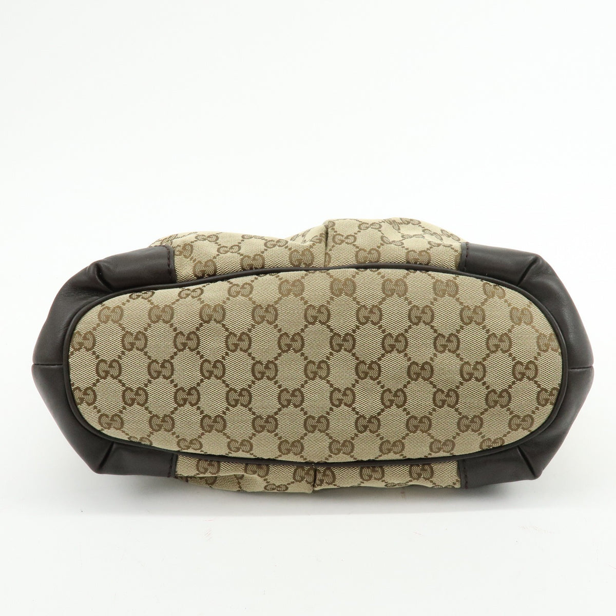 Gucci 2Way Bag - Beige Brown, GG Canvas Leather