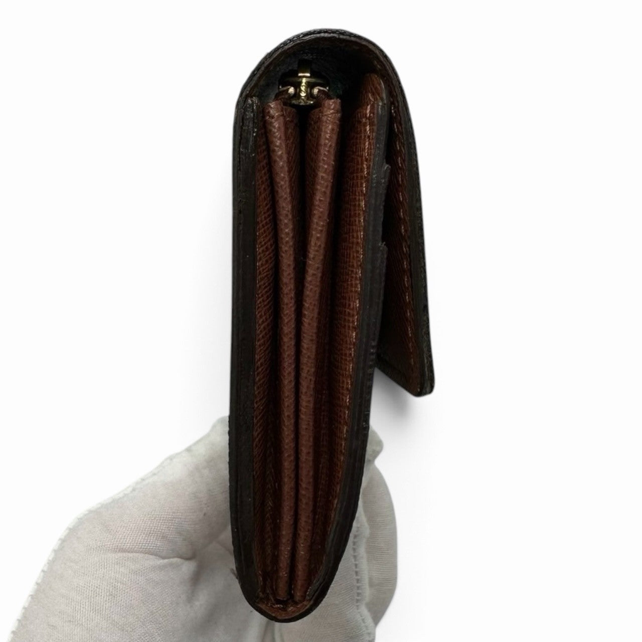 Louis Vuitton Portefeuille Sarah Long Wallet - Brown, Leather