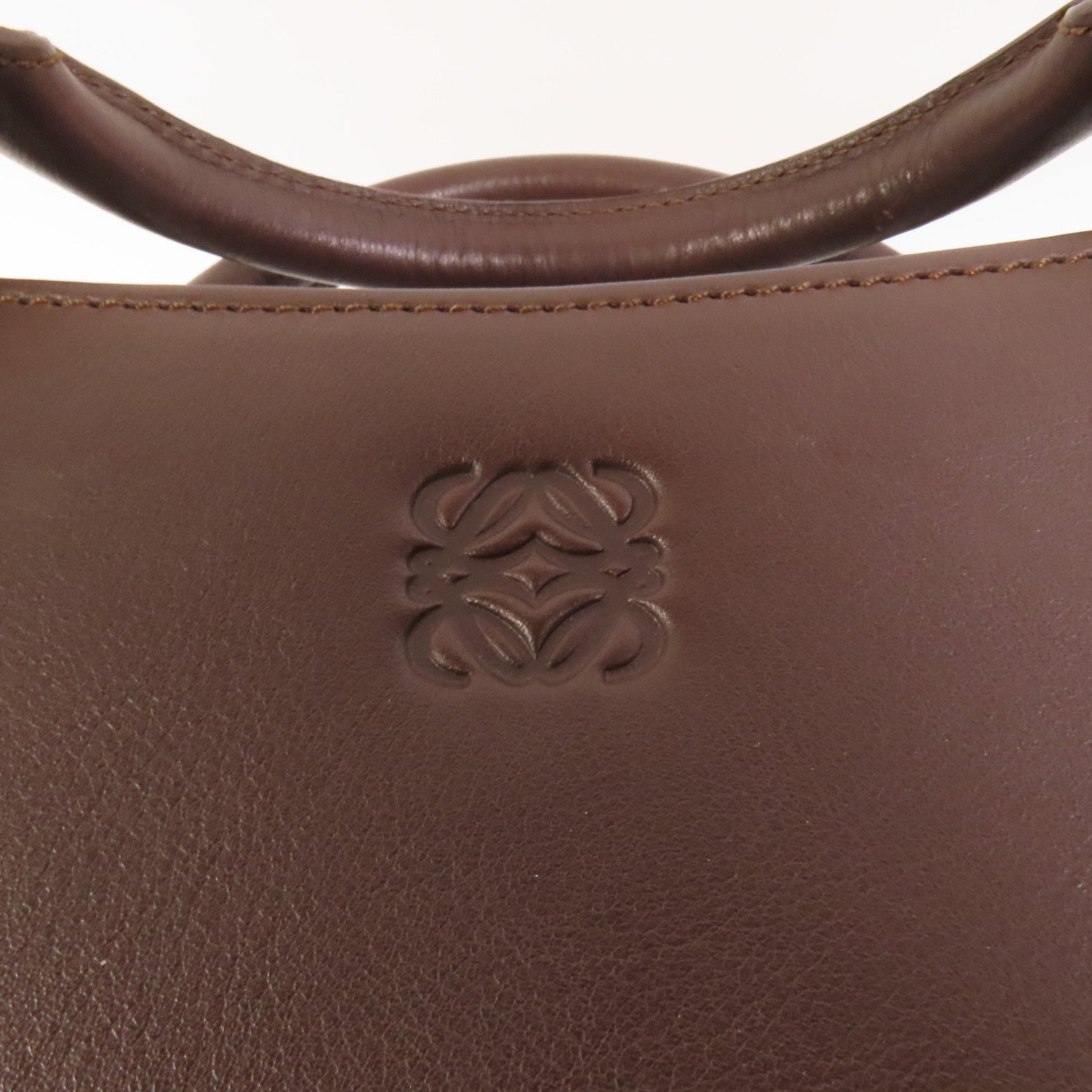 Loewe SHW Handbag - Brown, Calfskin Leather