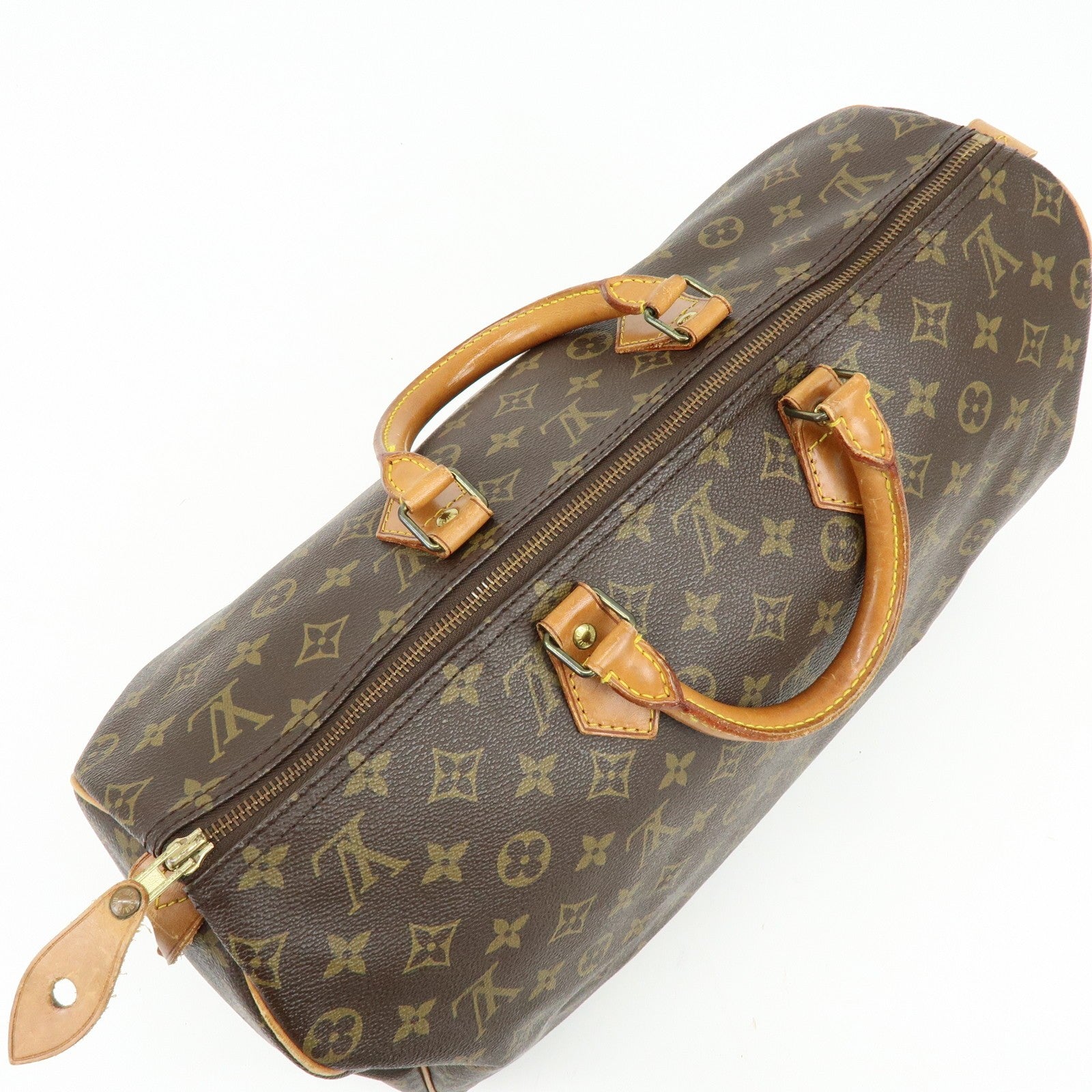 Louis Vuitton Speedy 40 Hand Bag - Brown, Canvas