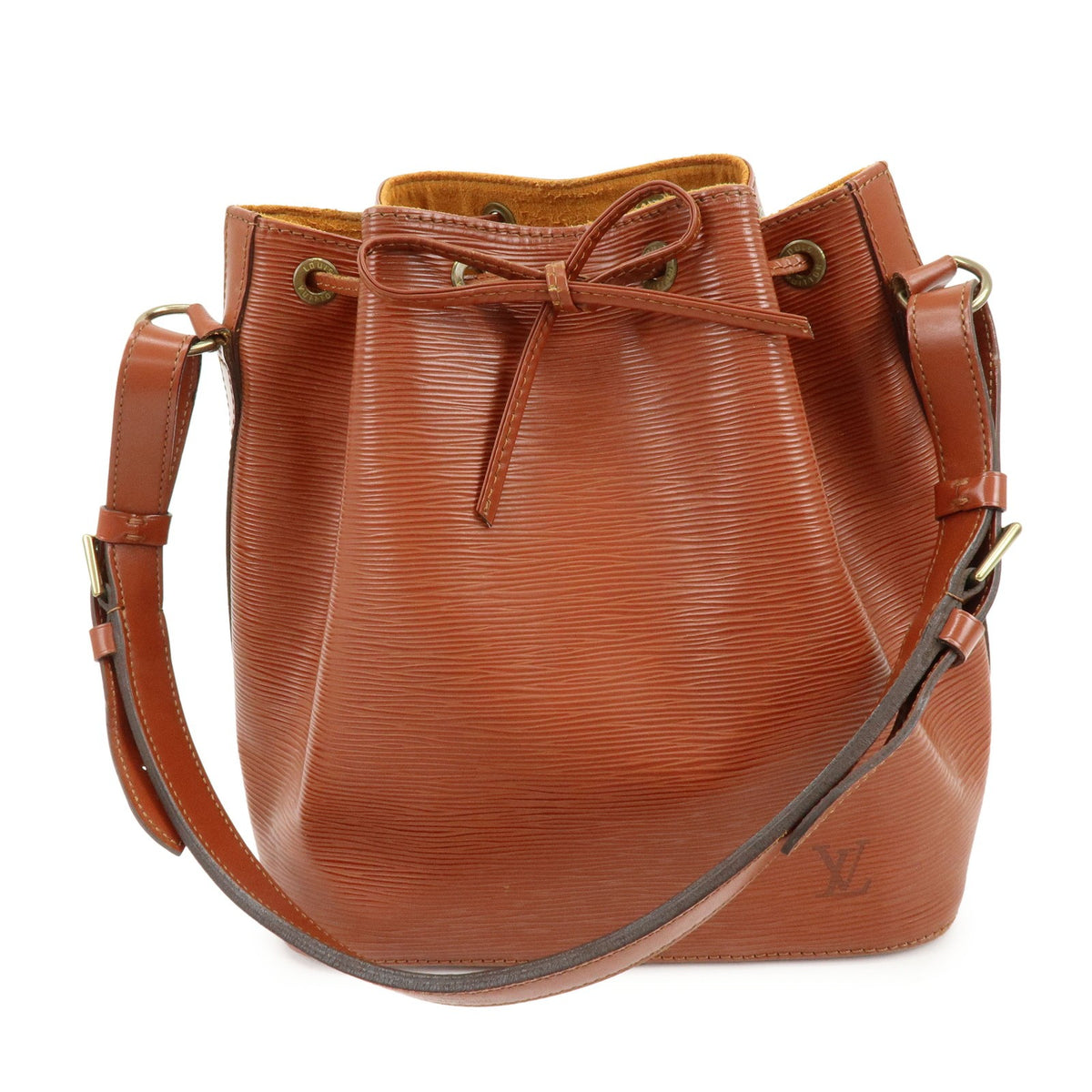 Louis Vuitton Epi Petit Noe Shoulder Bag - Kenya Brown, Epi Leather