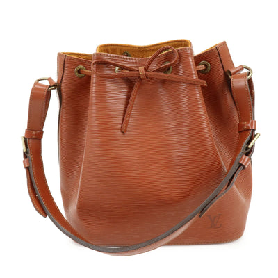 Louis Vuitton Epi Petit Noe Shoulder Bag - Kenya Brown, Epi Leather